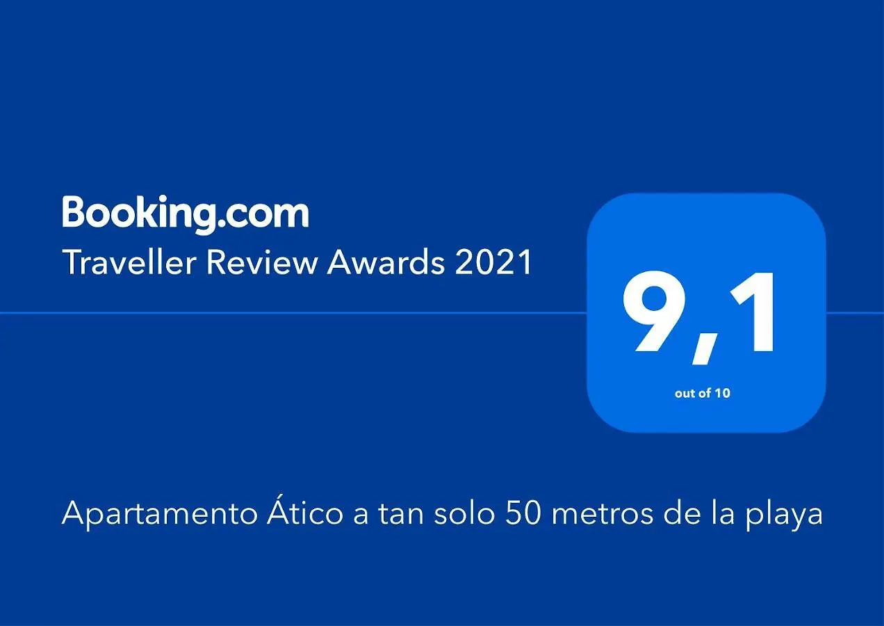 Apartamento Atico A 50 Metros De La Playa Will Apartment Rincon de la Victoria