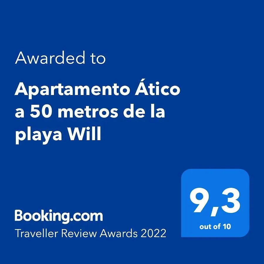 Apartamento Atico A 50 Metros De La Playa Will Apartment Rincon de la Victoria 0*,